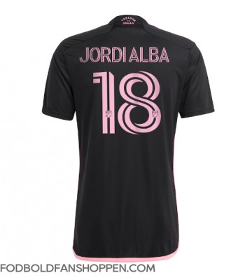 Inter Miami Jordi Alba #18 Udebanetrøje 2024-25 Kortærmet